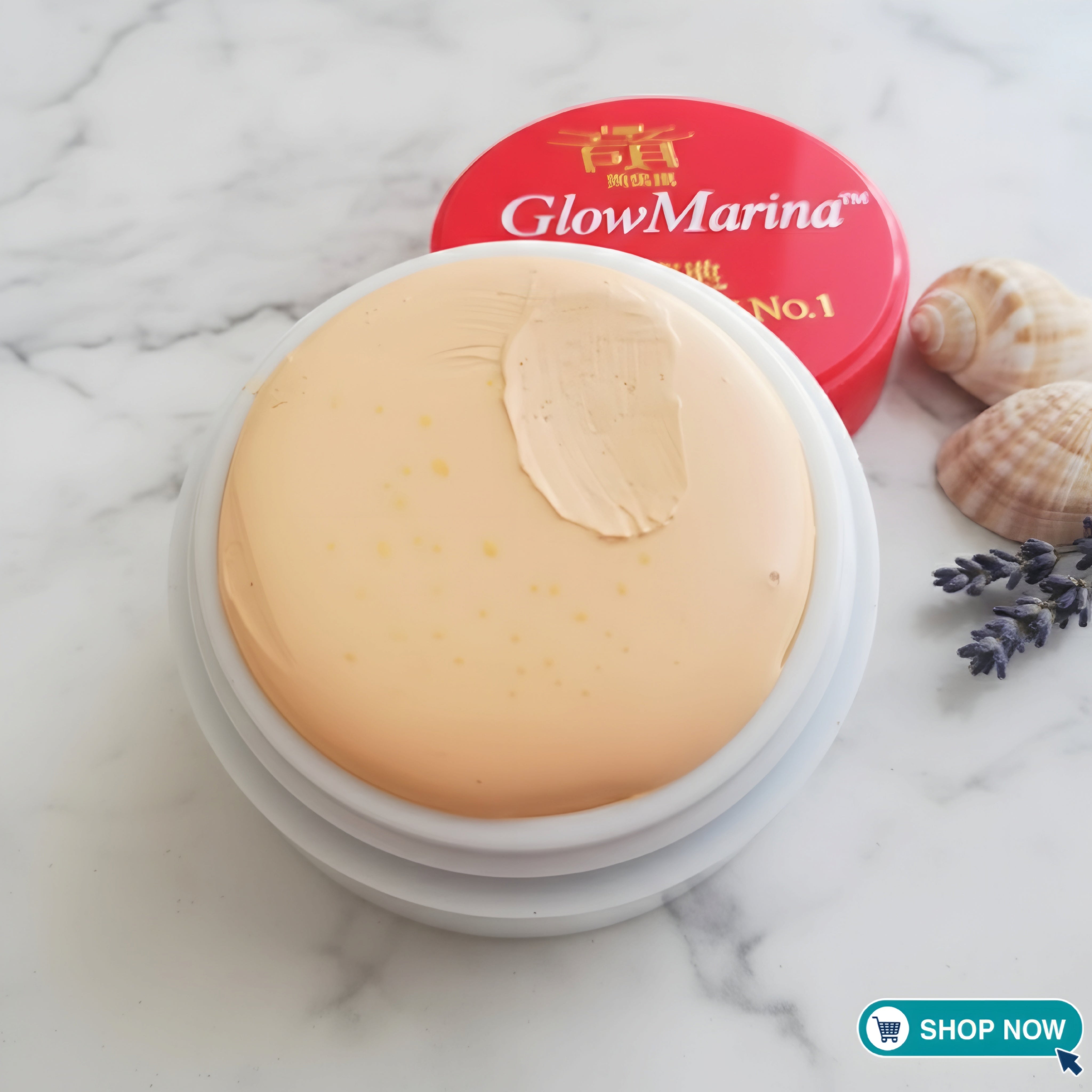 GlowMarina™ Pearl Paste Cream Deep Melanin-Control Mechanism + Noticeably Whiter, Even Skin Tone Within 10 Days